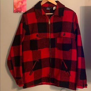 Woolrich Buffalo Plaid Hunting Jacket barn coat